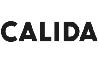 Das Logo des Lieferant und Partner Calida auf transparentem Hintergrund