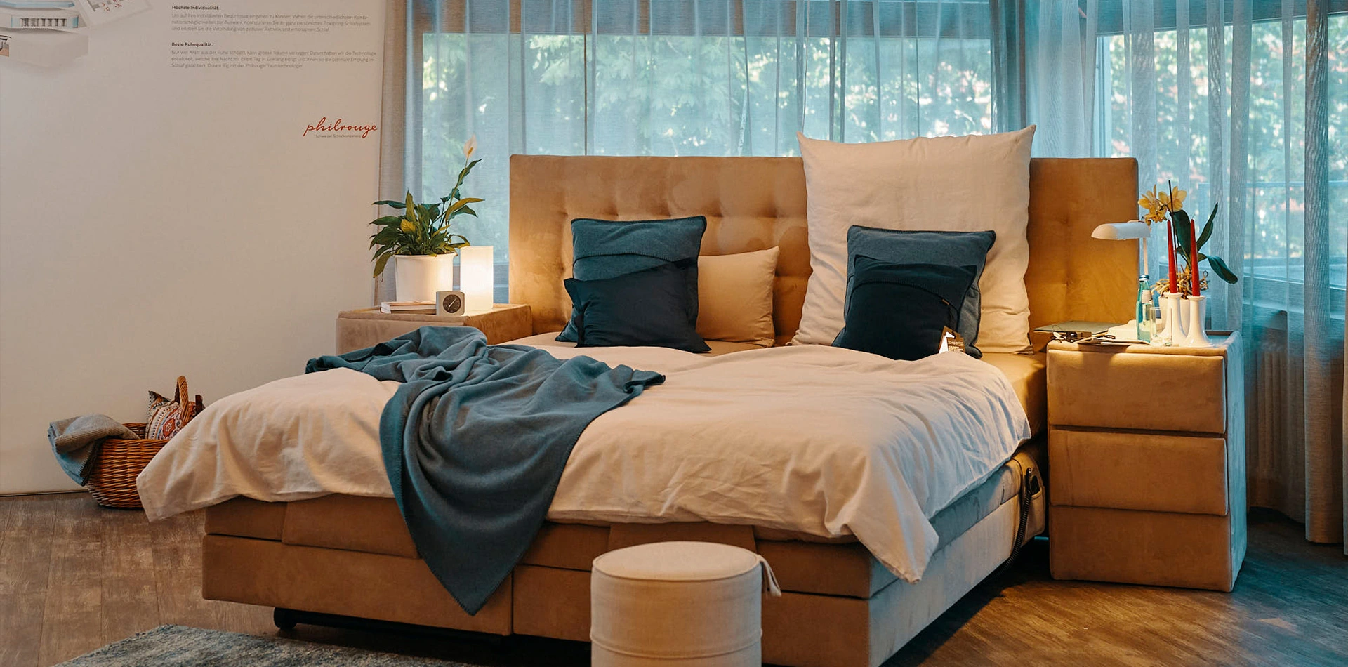 Boxspringbetten im Bettenhaus Manz
