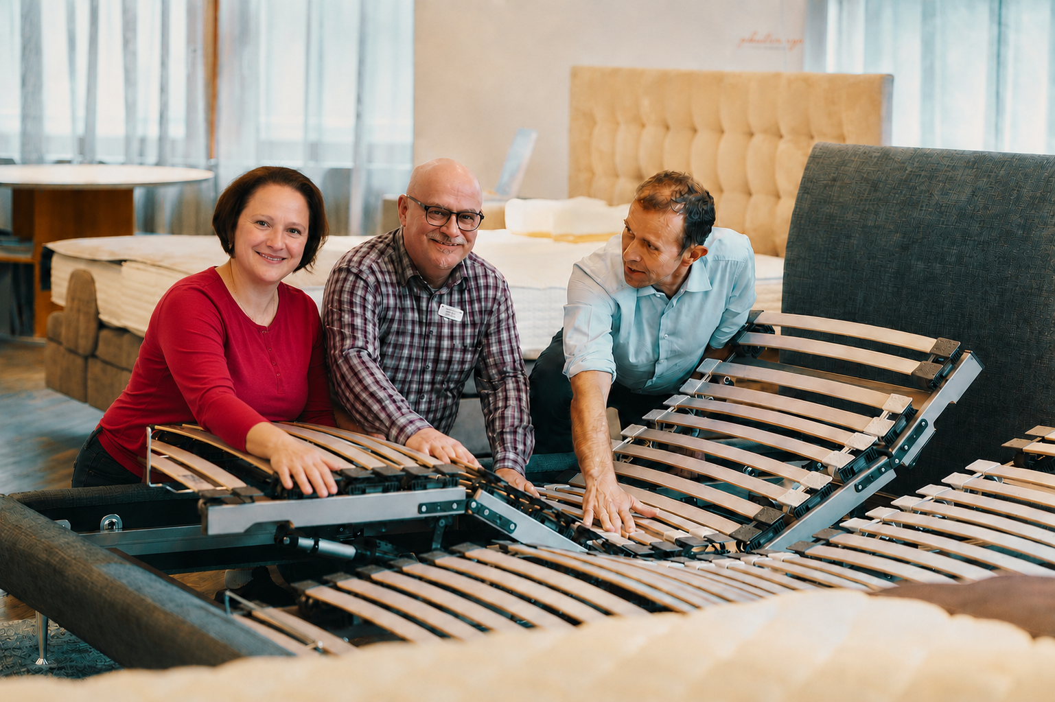 Lattenroste und Bettsysteme im Bettenhaus Manz